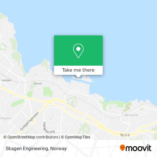 Skagen Engineering map