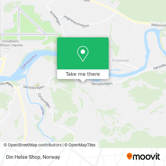 Din Helse Shop map