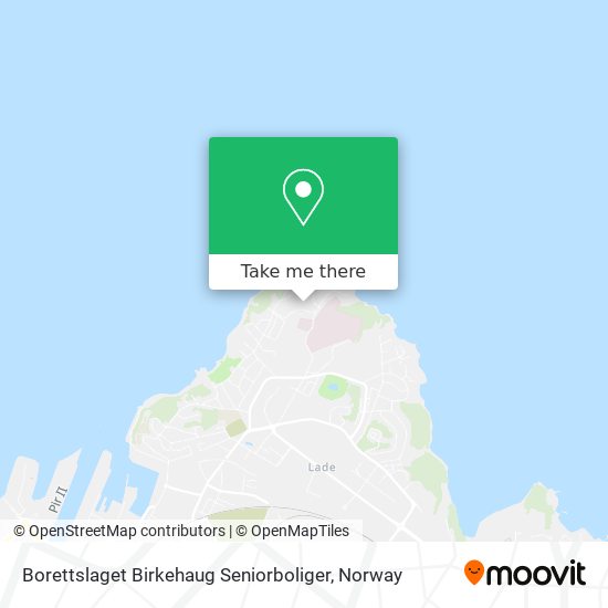Borettslaget Birkehaug Seniorboliger map