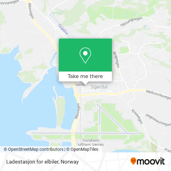 Ladestasjon for elbiler map