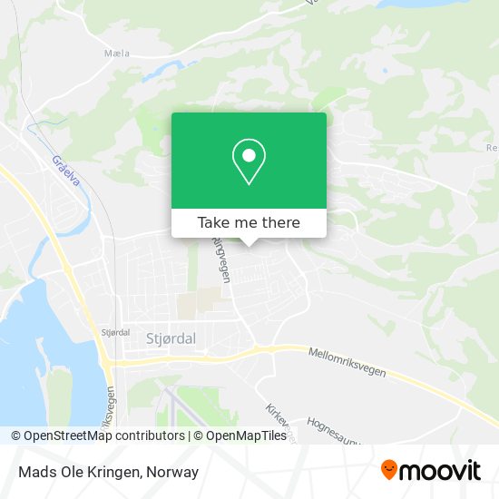 Mads Ole Kringen map