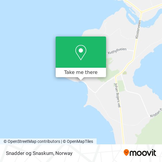 Snadder og Snaskum map