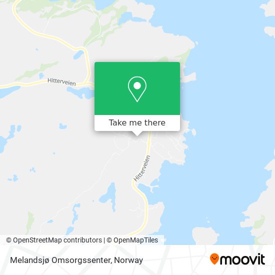 Melandsjø Omsorgssenter map