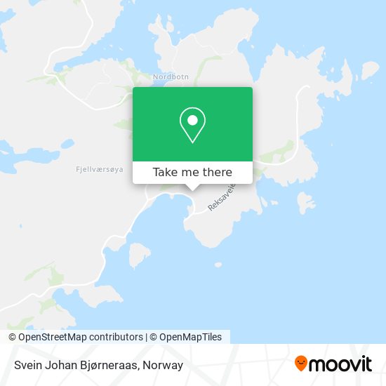 Svein Johan Bjørneraas map