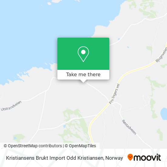 Kristiansens Brukt Import Odd Kristiansen map