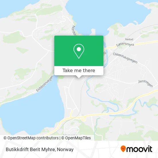 Butikkdrift Berit Myhre map