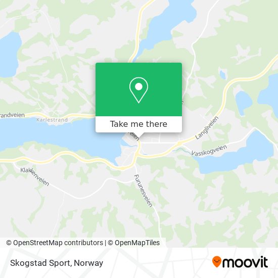 Skogstad Sport map