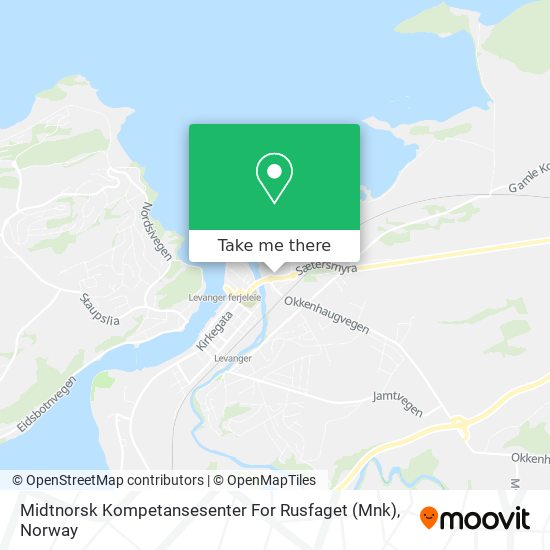 Midtnorsk Kompetansesenter For Rusfaget (Mnk) map