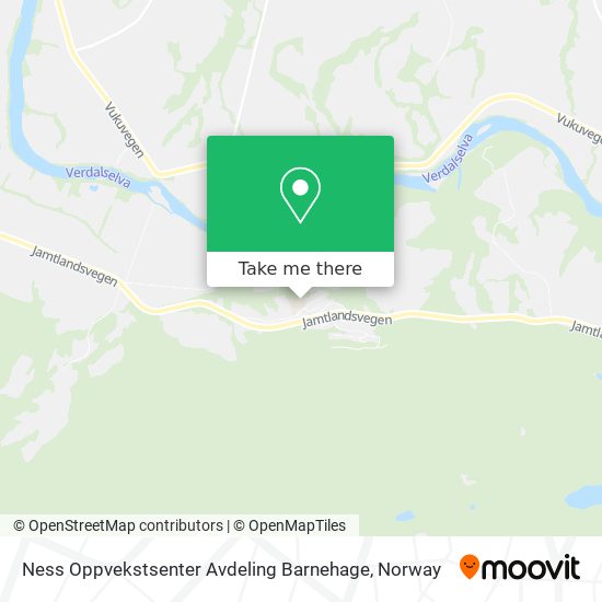 Ness Oppvekstsenter Avdeling Barnehage map