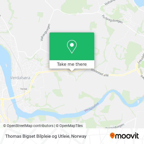 Thomas Bigset Bilpleie og Utleie map
