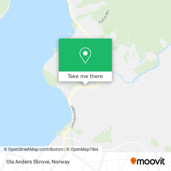 Ola Anders Skrove map