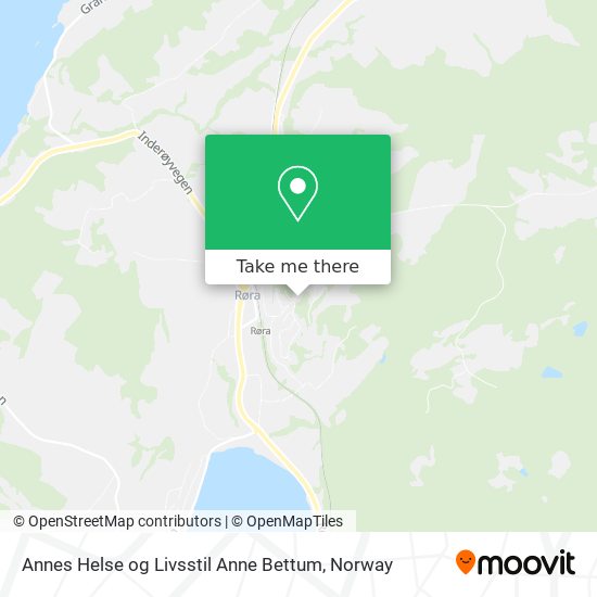 Annes Helse og Livsstil Anne Bettum map