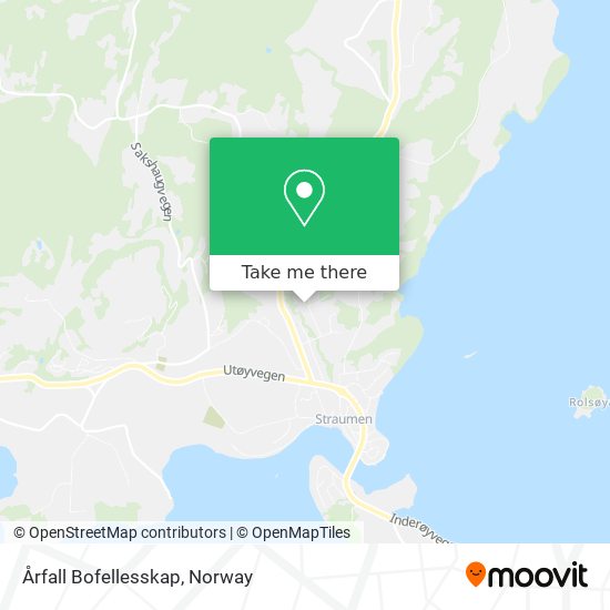 Årfall Bofellesskap map
