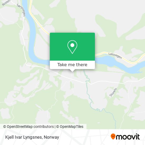 Kjell Ivar Lyngsnes map