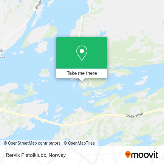 Rørvik Pistolklubb map
