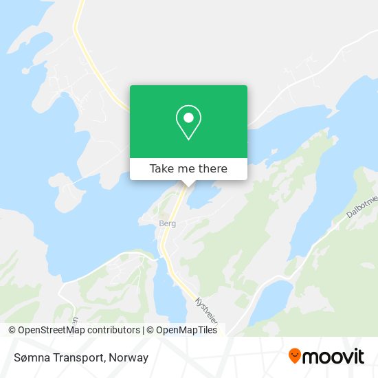 Sømna Transport map