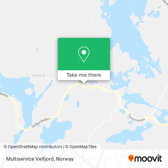 Multiservice Velfjord map