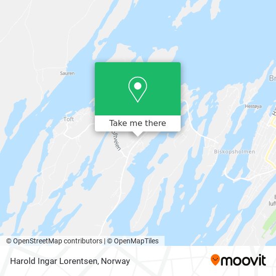 Harold Ingar Lorentsen map