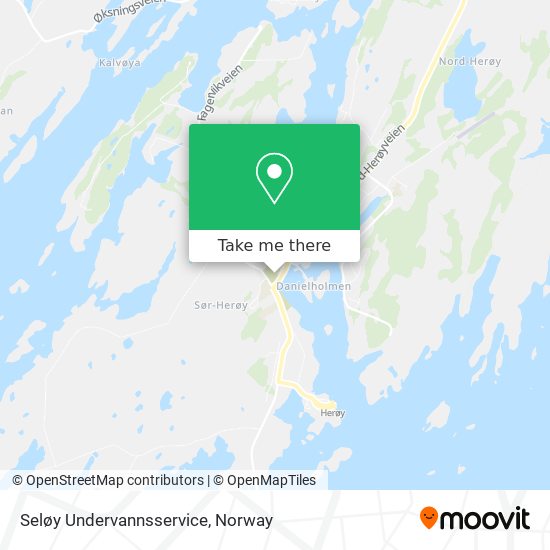 Seløy Undervannsservice map