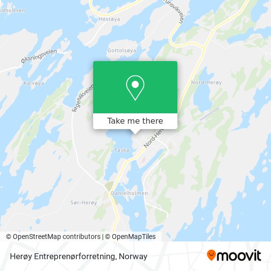 Herøy Entreprenørforretning map