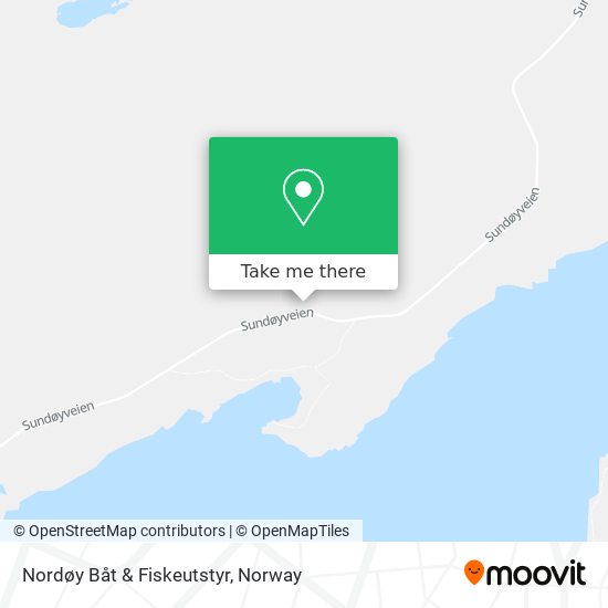 Nordøy Båt & Fiskeutstyr map