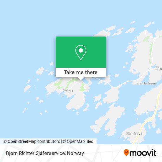 Bjørn Richter Sjåførservice map