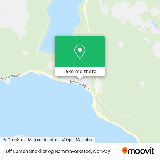 Ulf Larsen Snekker og Rammeverksted map