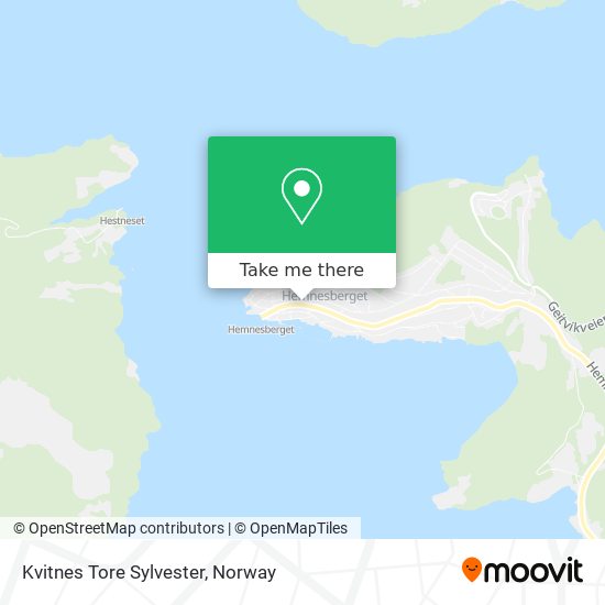 Kvitnes Tore Sylvester map