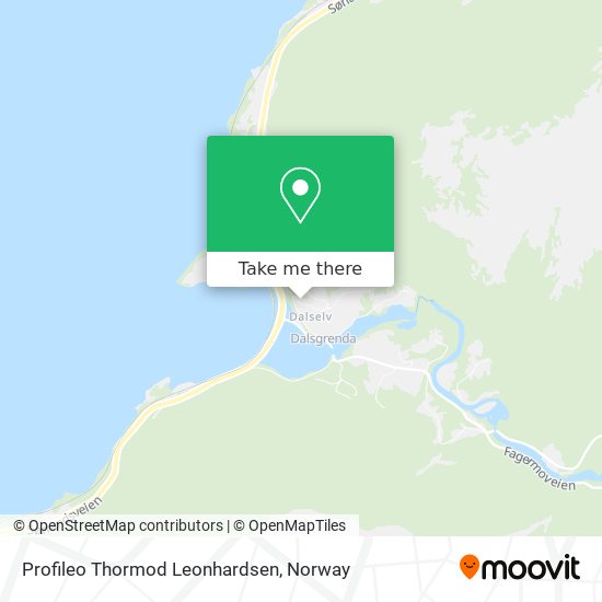Profileo Thormod Leonhardsen map