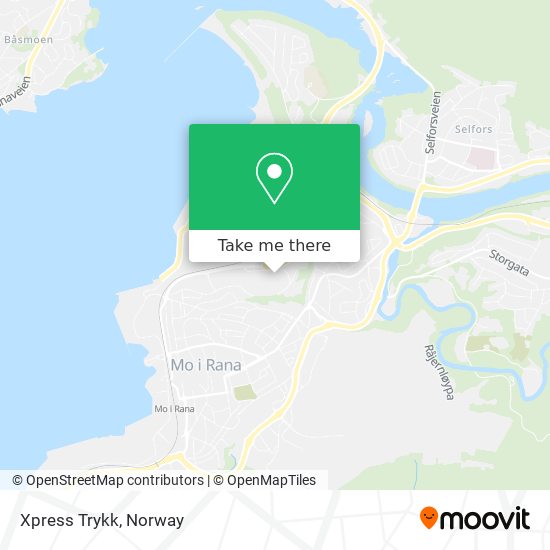 Xpress Trykk map
