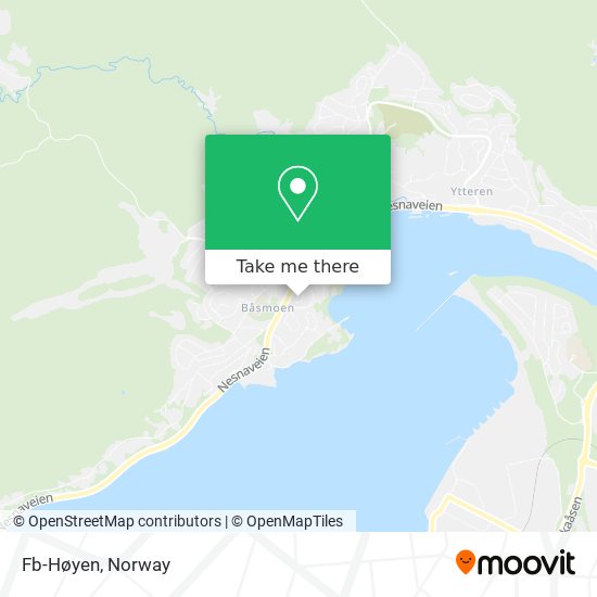 Fb-Høyen map