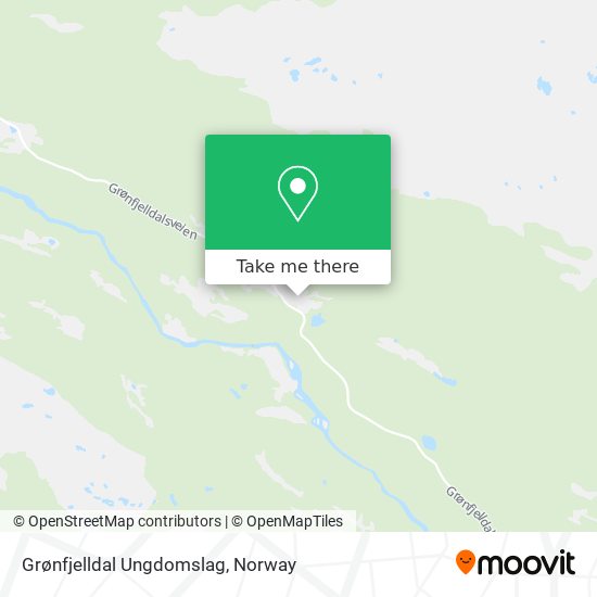 Grønfjelldal Ungdomslag map