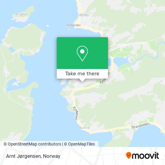 Arnt Jørgensen map