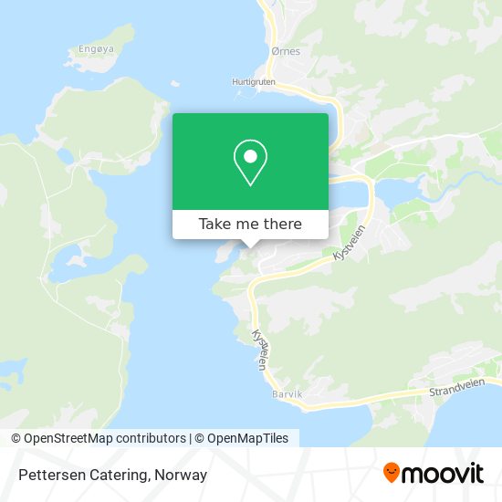 Pettersen Catering map