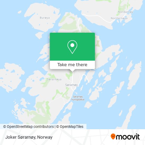 Joker Sørarnøy map