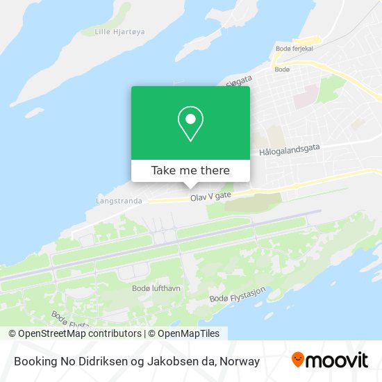 Booking No Didriksen og Jakobsen da map