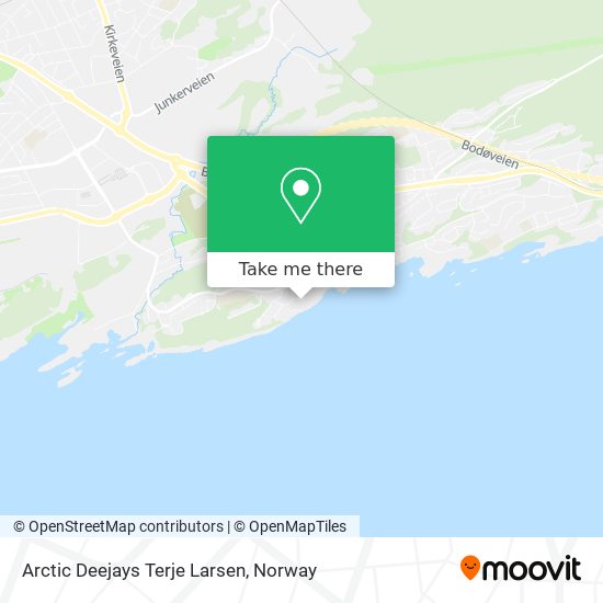 Arctic Deejays Terje Larsen map