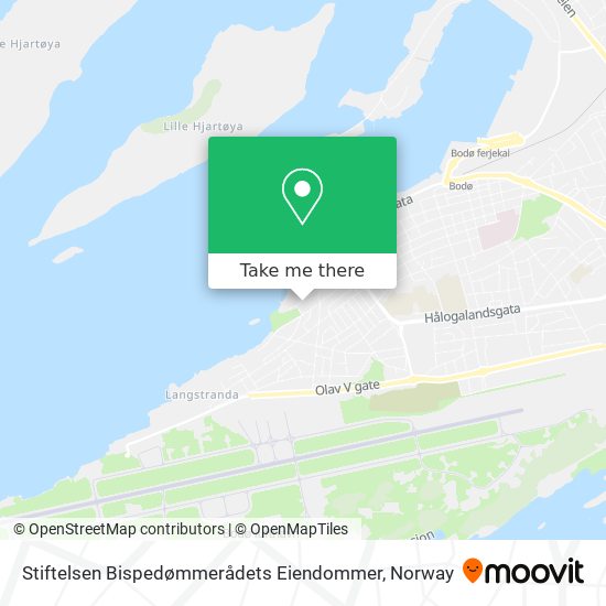 Stiftelsen Bispedømmerådets Eiendommer map
