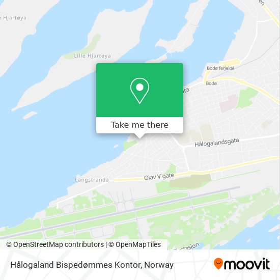 Hålogaland Bispedømmes Kontor map
