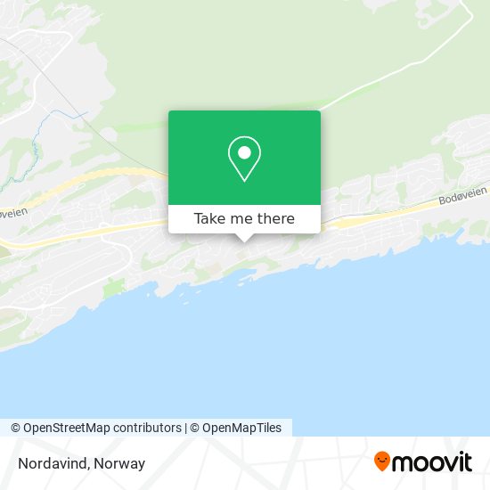 Nordavind map