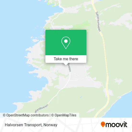 Halvorsen Transport map