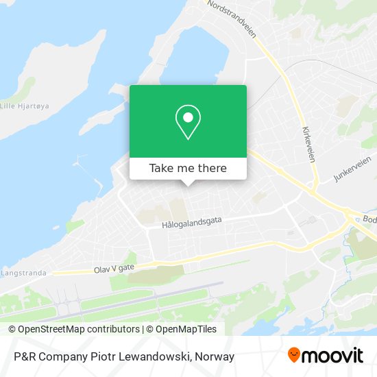 P&R Company Piotr Lewandowski map
