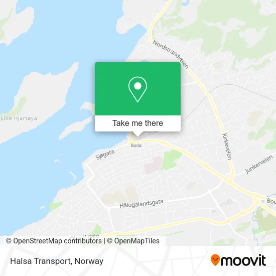 Halsa Transport map