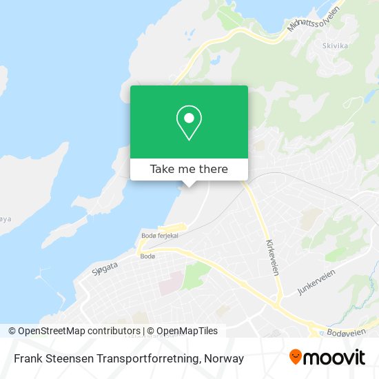 Frank Steensen Transportforretning map