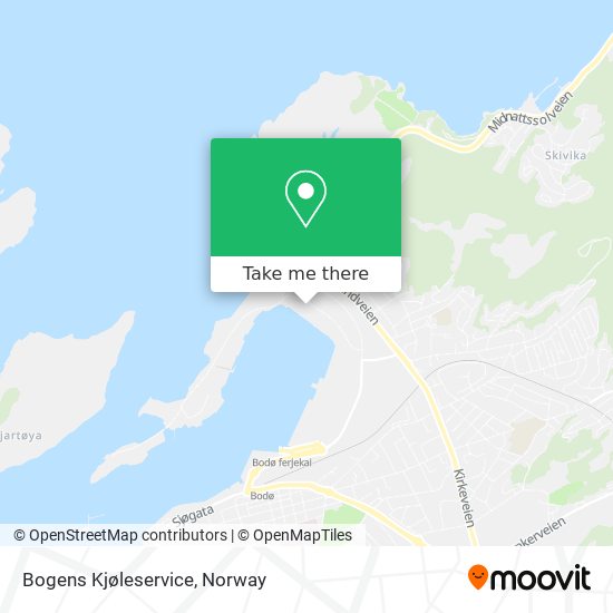 Bogens Kjøleservice map