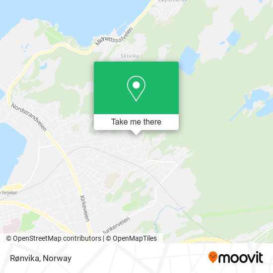 Rønvika map