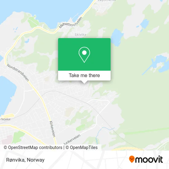Rønvika map