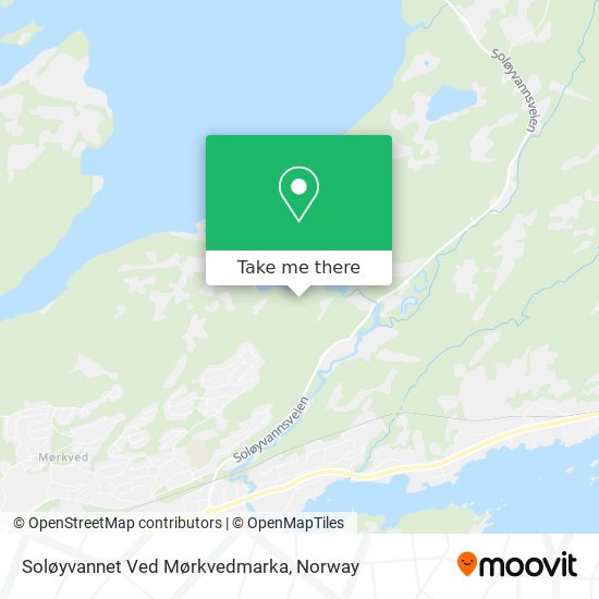 Soløyvannet Ved Mørkvedmarka map