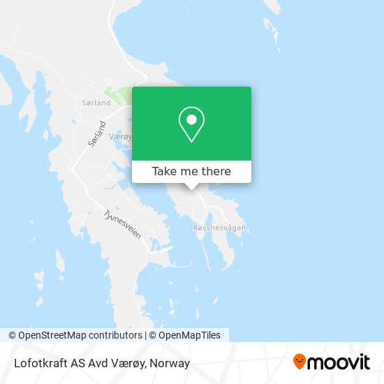 Lofotkraft AS Avd Værøy map