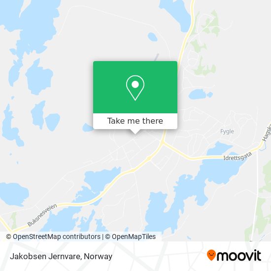 Jakobsen Jernvare map